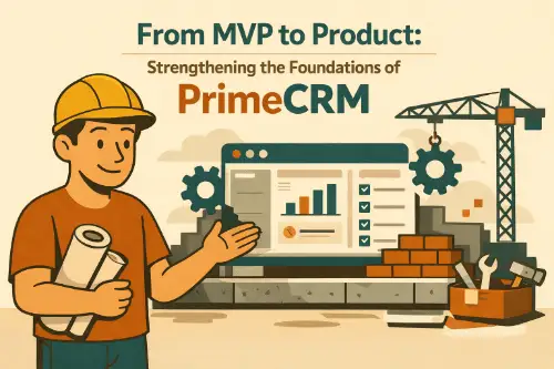PrimeCRM blev oprindeligt bygget med et klart formål: at validere en ny tilgang til hjemmesidedrevet CRM, der reducerer platformsomkostninger, samtidig med at AI bruges til intelligent at generere, administrere og optimere indhold. PrimeCRM blev oprindeligt bygget med et klart formål: at validere en ny tilgang til hjemmesidedrevet CRM, der reducerer platformsomkostninger, samtidig med at AI bruges til intelligent at generere, administrere og optimere indhold.